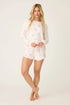 Pj Salvage Pretty Punch Cocktail Print Long Sleeve Top
